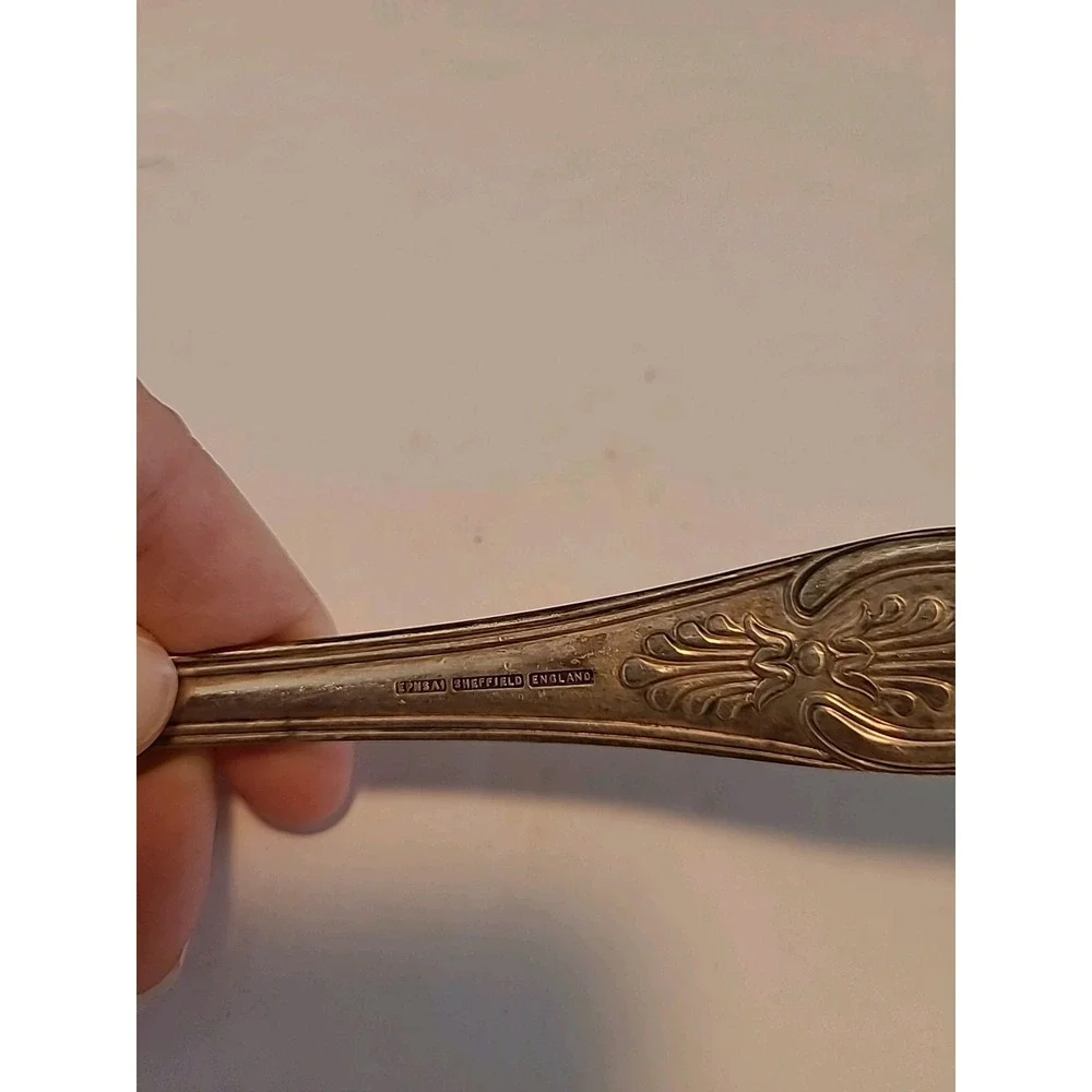 Silver Plated Sheffield England Company Ladle 12